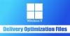 Windows 11'de Teslimat Optimizasyon Dosyaları Nasıl Silinir