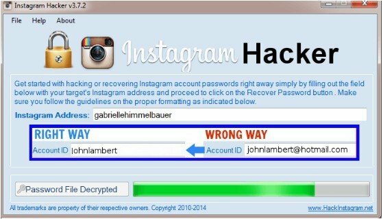 Instagram-Hacker_Password Взломщик