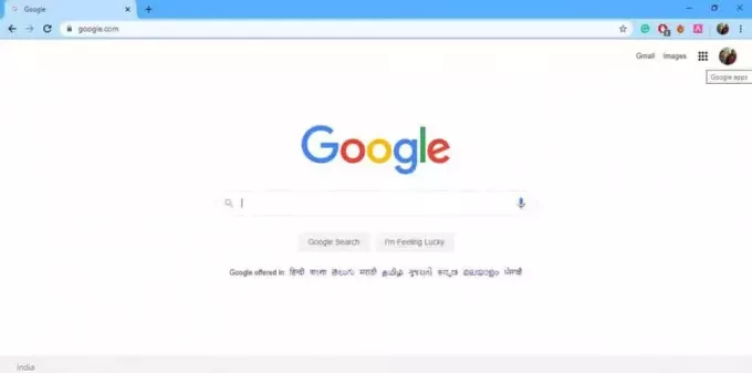 Zaženite brskalnik Google Chrome