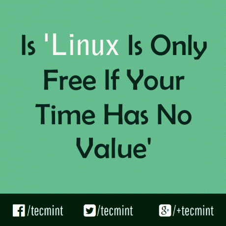 Linux je zdarma