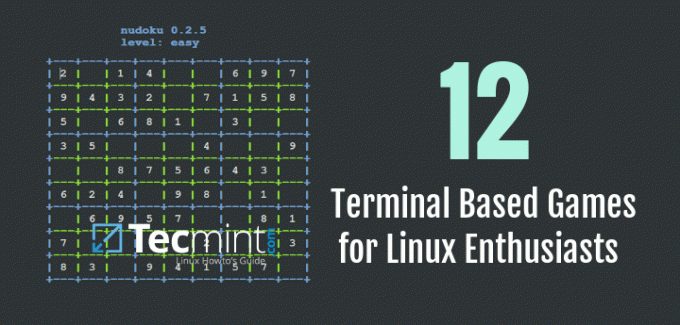 Терминальные консольные игры Linux