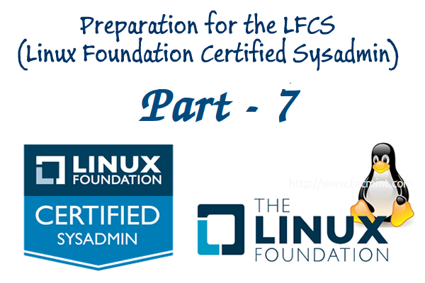 Linux Foundation Certified Sysadmin - Μέρος 7