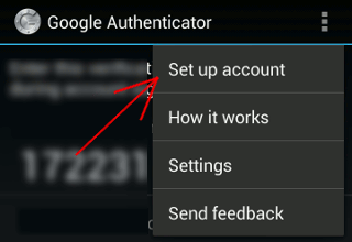 Обліковий запис Google Authenticator