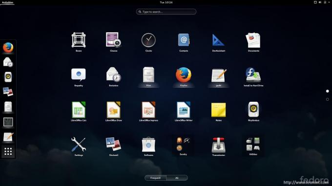 Fedora 21 სამუშაო სადგურის დაყენება