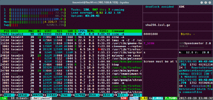 Hollywoodi terminal Linuxile