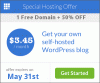 Bezplatné nastavenie blogu alebo webovej stránky WordPress s bezplatnou doménou a 15-dňovou podporou