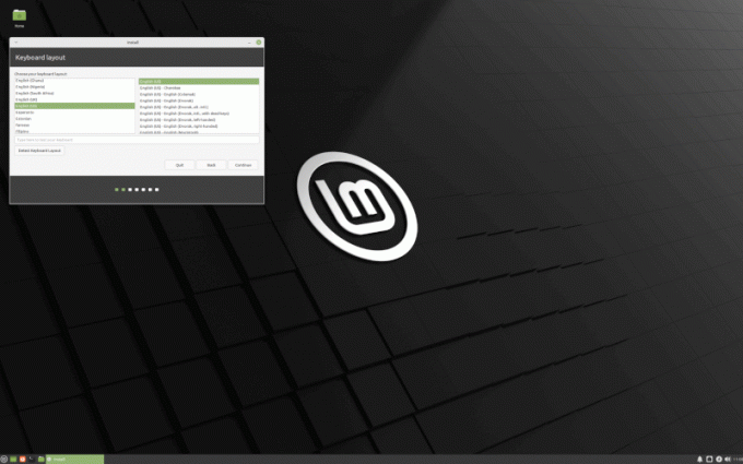 Tastatură Linux Mint