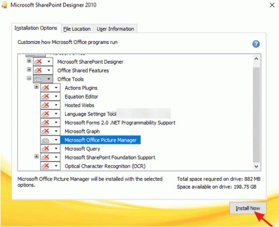 Download do gerenciador de imagens do Microsoft office
