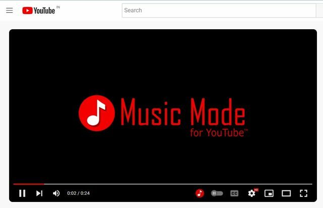 Mod muzică pentru miniatura YouTube