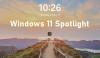 حصل مستخدمو Windows 11 على Windows Spotlight في أحدث إصدار 22000.739