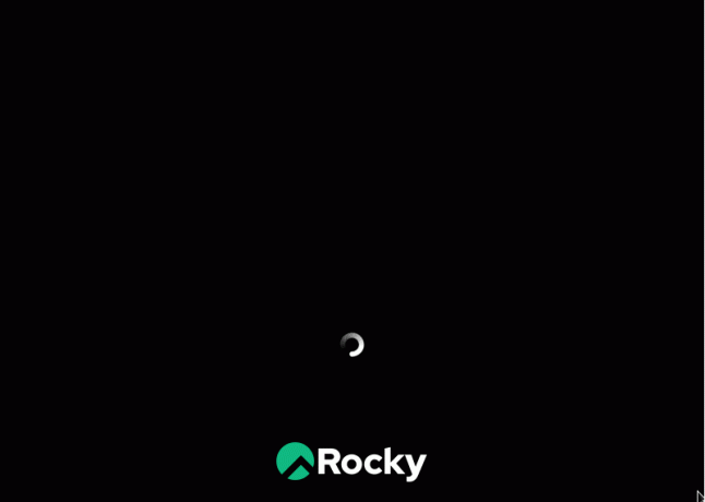 Rocky Linux palaišana