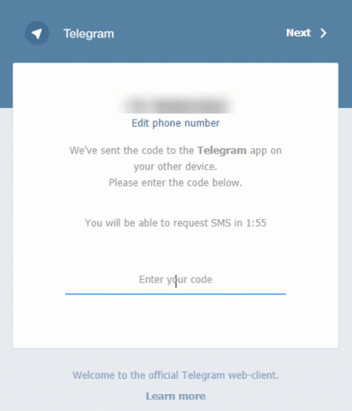 Унесите код да бисте верификовали свој број на телеграму