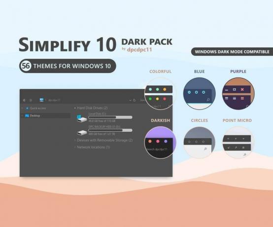 Zjednodušte 10 Dark Pack