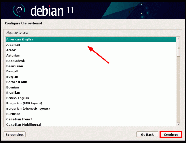 Debian 11-Tastatur