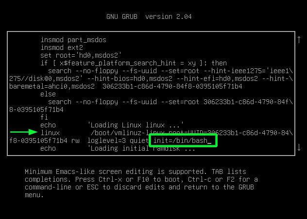 Wijzig Grub Boot Entry in Arch Linux