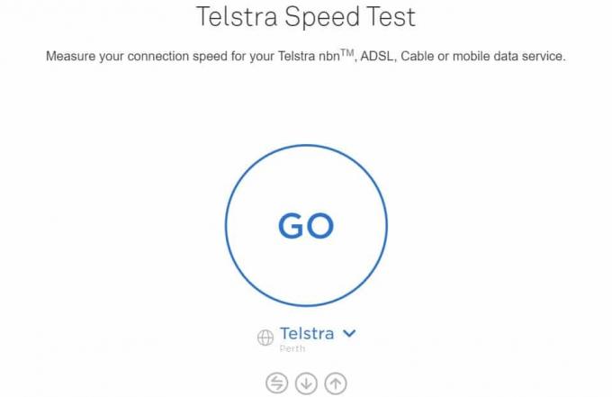 Tes Kecepatan Telstra