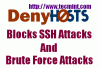 Блокируйте атаки сервера SSH (атаки грубой силы) с помощью DenyHosts