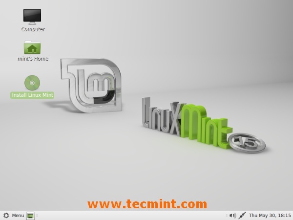 Installieren Sie Linux Mint 15 auf der Festplatte