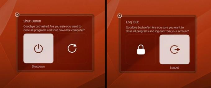 Dialogurile New Look care se îndreaptă către desktopul Ubuntu