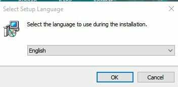 Vyberte jazyk instalace