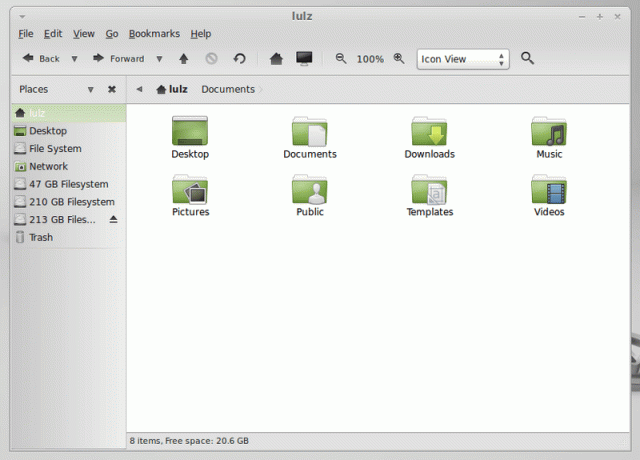 Caja File Manager