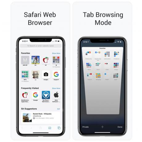 Browser Web Safari untuk iPhone for