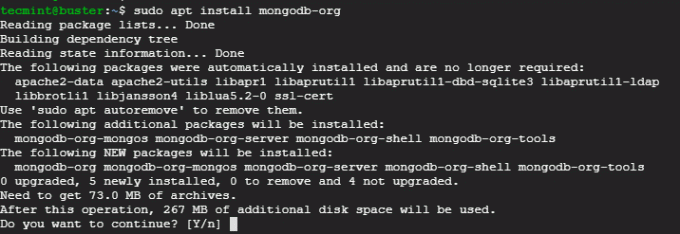 Installeer Mongodb Server op Debian
