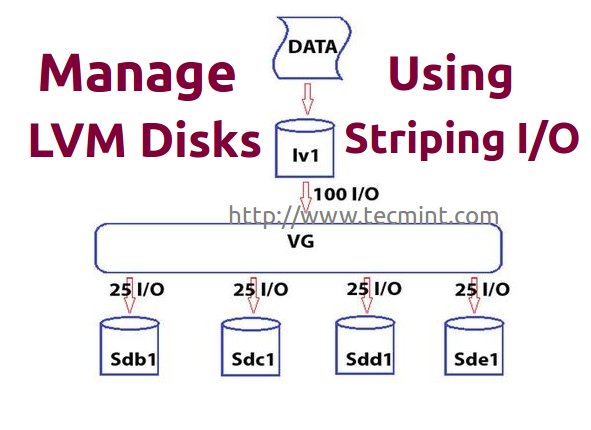 Kelola Disk LVM Menggunakan Striping I/O