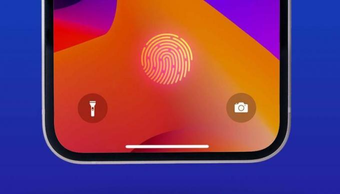 אפל הגישה פטנט חדש תחת Display Touch ID לעתיד
