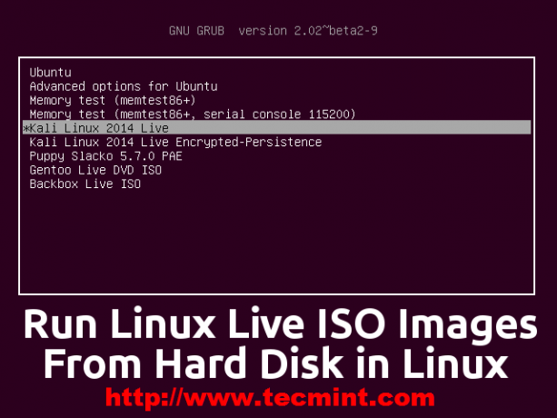 Запускаем Linux с жесткого диска