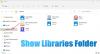 Cara Menampilkan atau Menyembunyikan Folder Perpustakaan di Windows 11