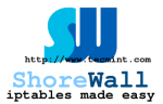„Shorewall“ užkardos konfigūracijos ir komandų eilutės parinkčių tyrimas
