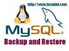 Příkazy pro zálohování a obnovu MySQL pro správu databáze