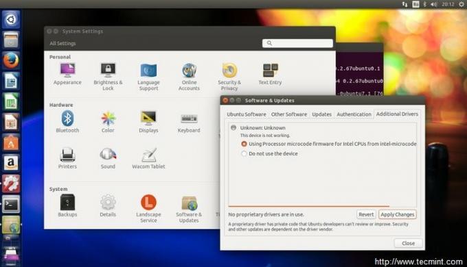 Instalējiet draiverus Ubuntu