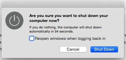Cerrar aplicaciones Mac