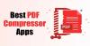 أفضل 10 تطبيقات ضغط ملفات PDF لنظام Android لتقليل حجم PDF