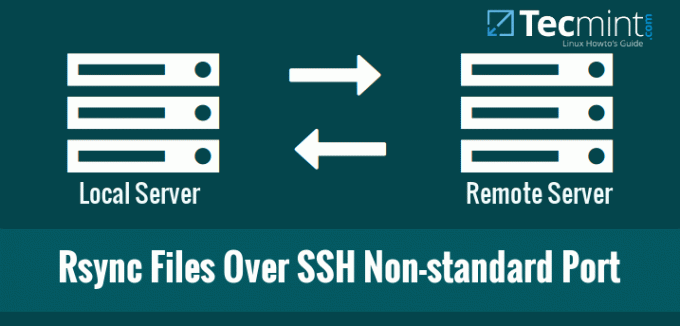 Файлы Rsync через нестандартный порт SSH