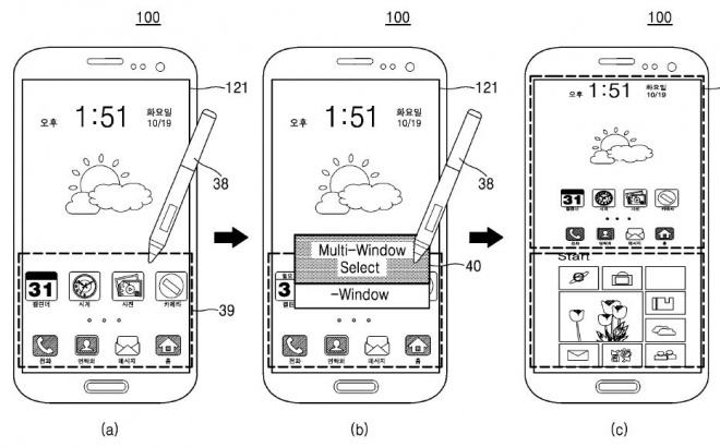 Nueva patente de Samsung