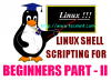 5 Shell სკრიპტი Linux– ის დამწყებთათვის Shell პროგრამირების შესასწავლად