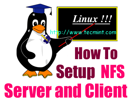 Установите NFS-сервер в Linux